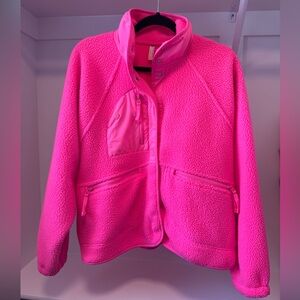 Free People Hit The Slopes Fleece Jacket